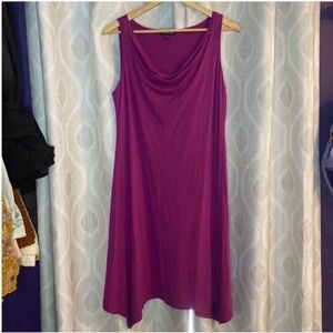 Eileen Fisher Midi Dress Magenta Size M